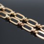 Goldfield! Chain Trend soldered, gold-plated 24K