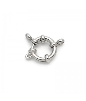 Карабин в морском стиле 12мм нержавеющая сталь, 1 штука