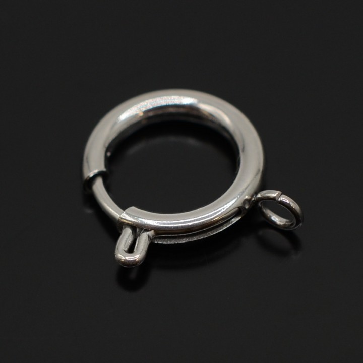 304 Stainless Steel Spring Ring Clasps 17,5mm, 1 pcs