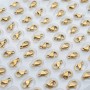304 Gold Plated Stainless Steel Lobster clasp 9mm, 1 pcs