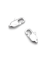 Cierre mosquetón 15mm acero inoxidable, 1 pieza