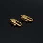 Gold Plated 304 Stainless Steel Lobster clasp 13mm, 1 pcs