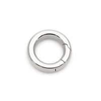 18mm 304 Stainless Steel Spring Ring Clasp, 1 pcs