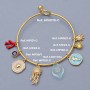 304 Stainless Steel Bracelet Base 65mm, 1 pcs