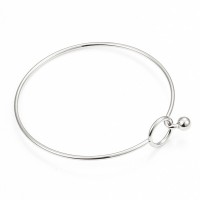 Base para pulsera 65mm acero inoxidable, 1 pieza