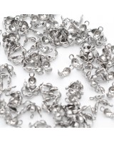 Каллоты 3мм нержавеющая сталь полированная, 100 штук