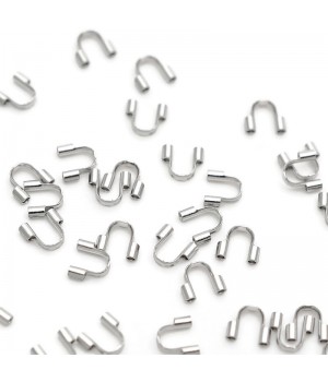 Stainless Steel Protectors for Jewelry Wire up to 0.70mm, 10 pcs
