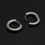 Stainless steel Hoop earrings 16mm, 1pair
