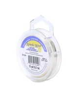 Проволока Artistic Wire 24Ga(0.51мм) Non-Tarnish Silver катушка 13.7м