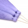 Silk brush color Lilac with pin (gold plated 16 carats)