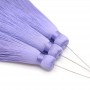 Silk brush color Lilac with pin (rhodium plated)