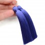 Silk brush color Violet with pin (rhodium plated)