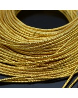 Канитель фигурная 1мм Бамбук Yellow Gold, 5 грамм