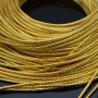 Cut Dabka/French Wire 1mm Yellow Gold Color, 100g