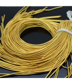 Cut Dabka/French Wire 1mm Yellow Gold Color, 100g