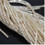 Metallic wire 3mm in spring like design light gold color, 5 gram