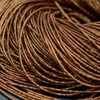 Bullion Wire 0.7mm Bronze color, 5 grams