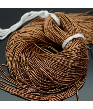 Canutillo frisado 0.7mm color Bronze, 100g