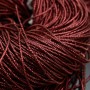 Bullion wire 1mm Dark Red color, 100 grams