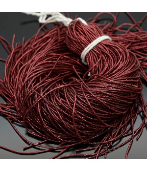 Bullion wire 1mm Dark Red color, 100 grams