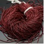 Bullion wire 1mm Dark Red color, 100 grams