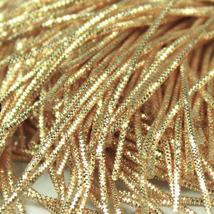 Canutillo frisado 0.5mm color Golden, 5g