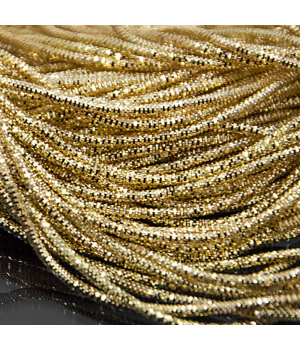 Canutillo frisado 0.7mm color Light Gold, 5g