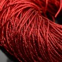 Bullion wire 1mm Pompeian Red color, 100 grams