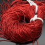 Bullion wire 1mm Pompeian Red color, 100 grams