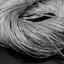 Canutillo frisado 0.7mm color Silver, 5g