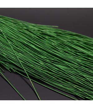 Canutillo liso brillo 0.5mm color Emerald Green, 5g