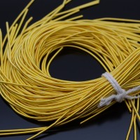 Canutillo liso brillo 1.5mm color Golden Yellow, 100g