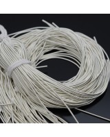 Канитель 1.5мм гладкая мягкая Silver, 100 грамм