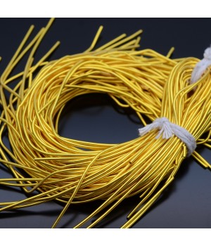 French wire 1.5mm smooth soft color Yellow Gold, 100 grams