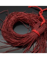 Канитель 1мм гладкая мягкая Burgundy, 100 грамм
