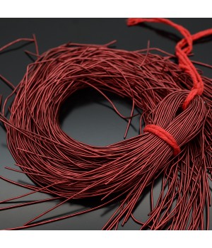 French wire 1mm smooth soft Burgundy color, 100 grams
