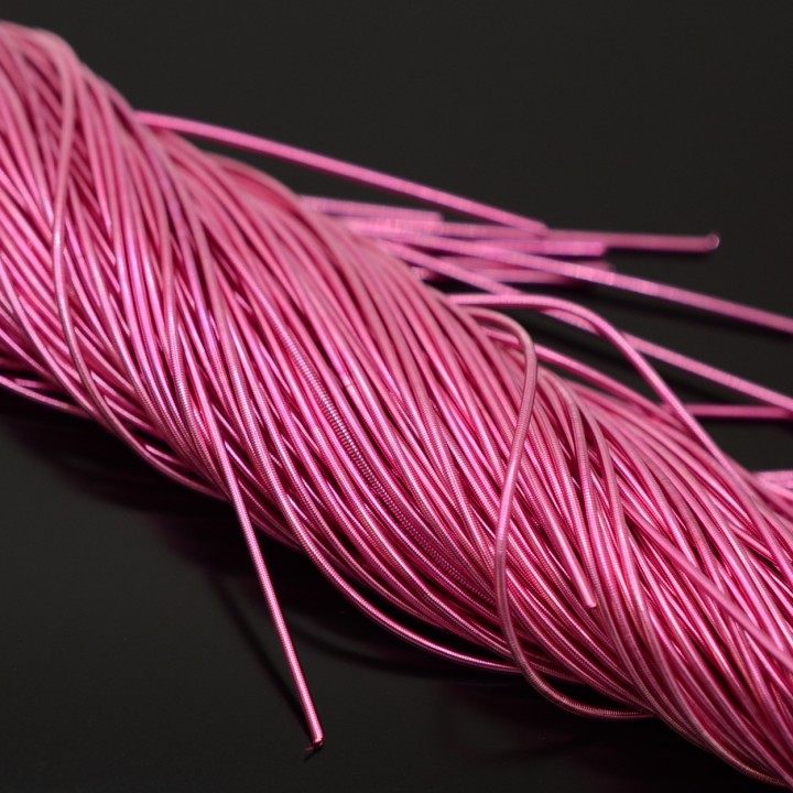 Gimp smooth soft 1mm pink color, 5g