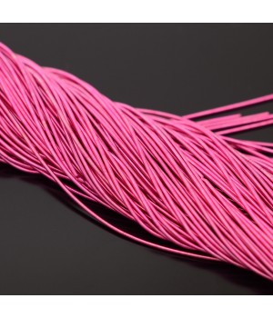 Canutillo liso mate 1mm color Pink, 5g