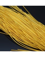 French wire smooth soft 1mm color Yellow Gold, 5 grams
