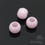 Ceramic bead 10:8mm, pink
