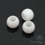 Cuenta cerámica Pandora 10:8mm, color blanco