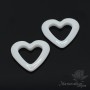 Ceramic Heart 14mm, black