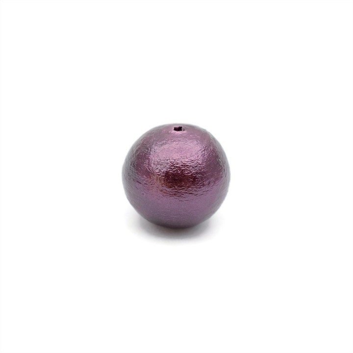 Perlas de algodón 12mm(Japón), color amatista
