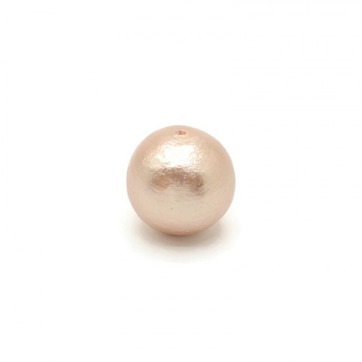 Perlas de algodón 12mm(Japón), color beige