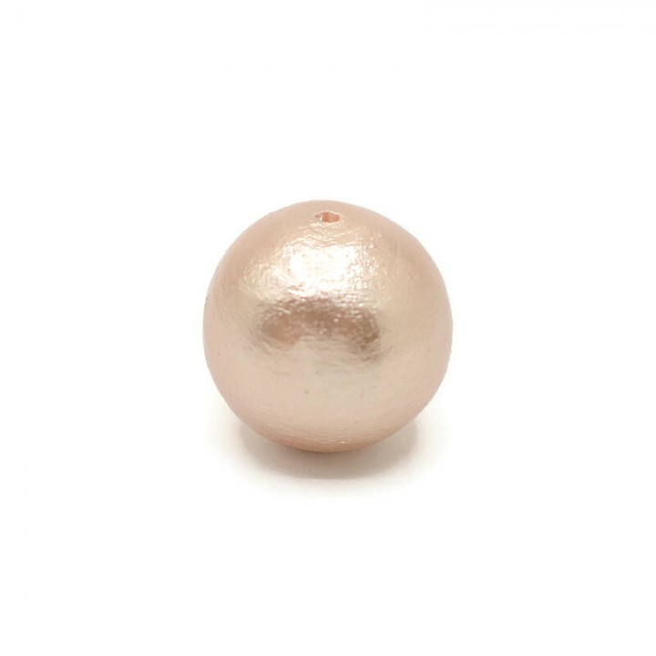Perlas de algodón 14mm(Japón), color beige