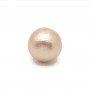 Cotton pearl 14mm(Japan), color beige