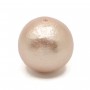 Perlas de algodón 20mm(Japón), color beige