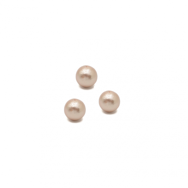 Cotton pearl 8mm(Japan), color beige