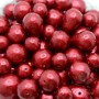 Perlas de algodón 15:20mm(Japón), color red