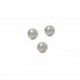 Cotton pearl 8mm(Japan), color gray